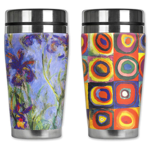 Rainbow Butterfly Insulated Travel Mug, made in U.S.A. – ArtistGifts