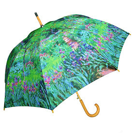 Art Umbrellas with art by Monet, Van Gogh...