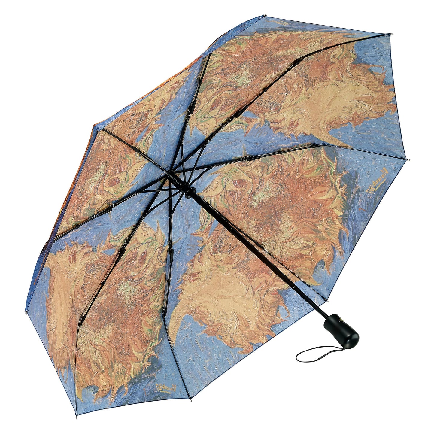 Van Gogh Sunflower Folding Umbrella