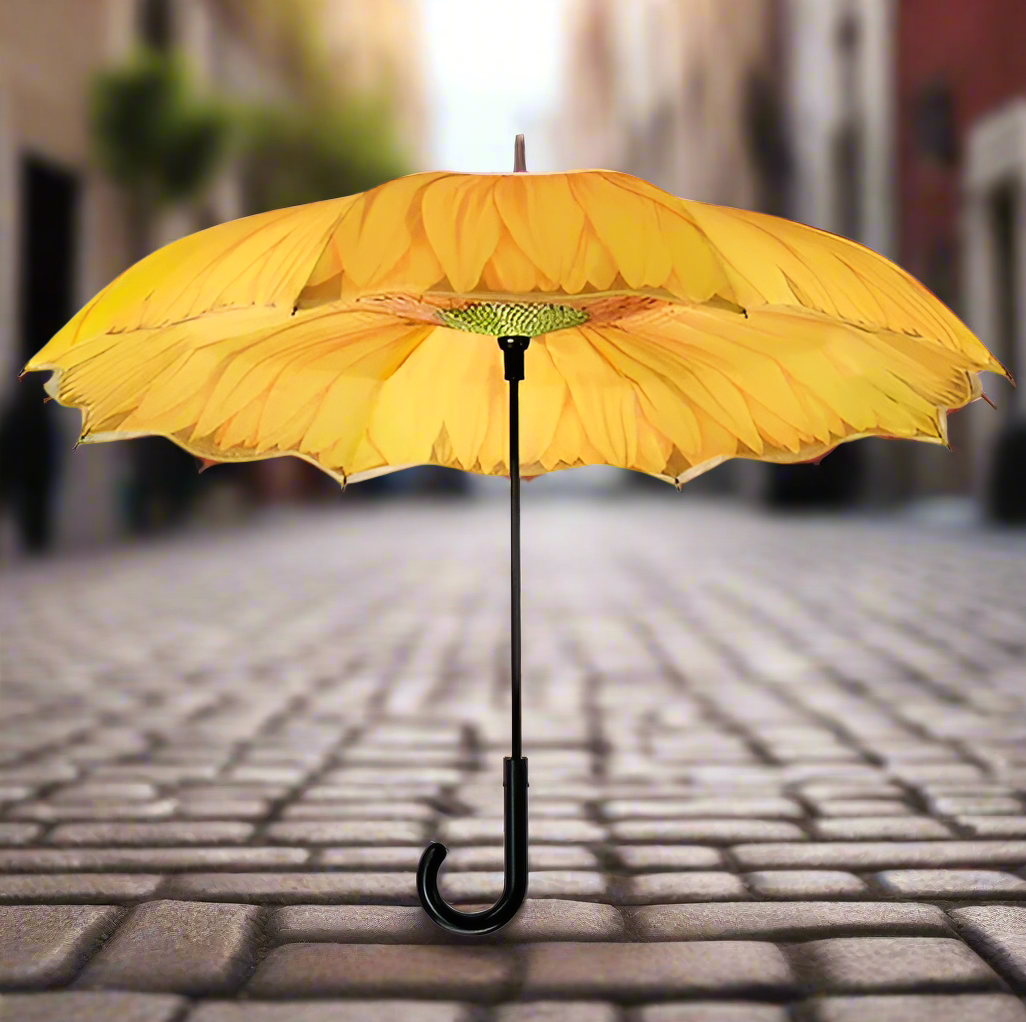 Sunflower Stick Umbrella