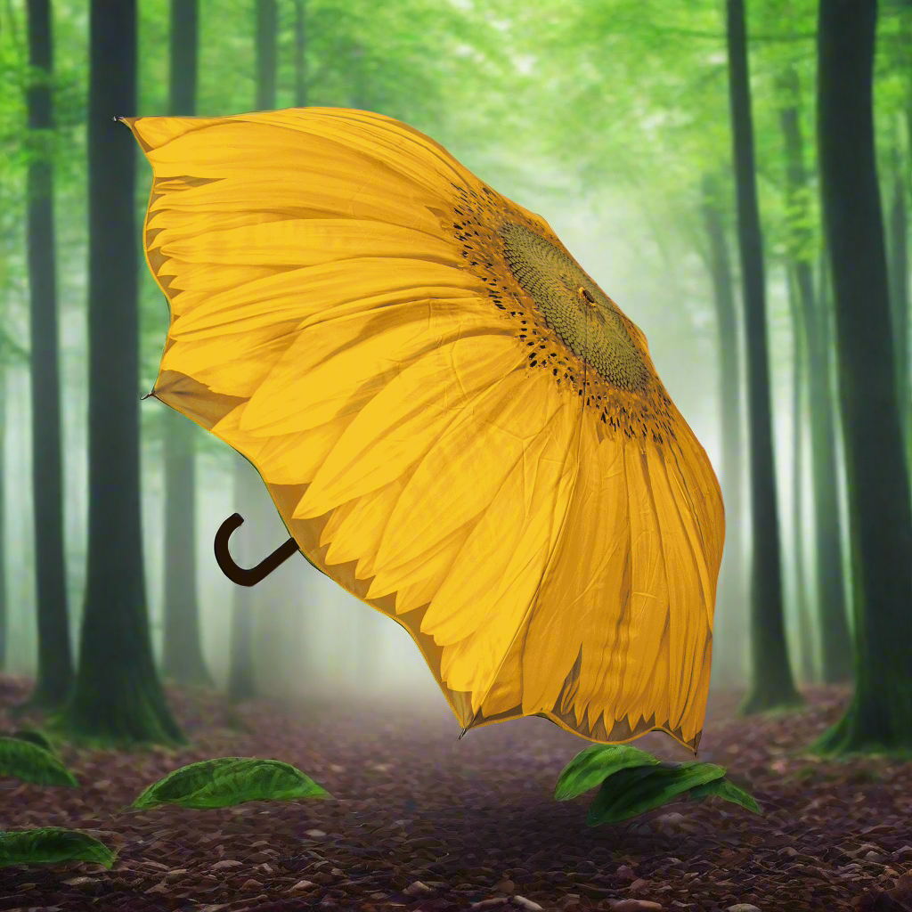 Sunflower Stick Umbrella