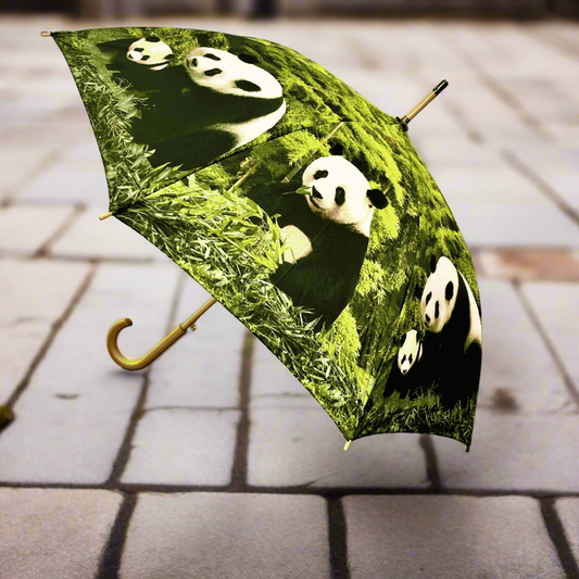Panda Print Umbrella