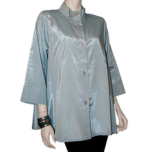 X - Ice Blue Swing Art Top - Clearance