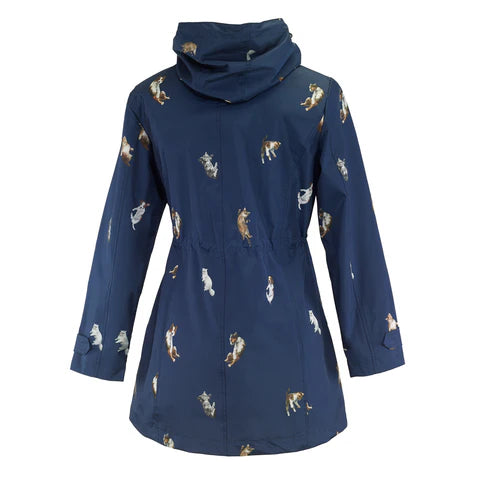 Cats & Dogs Navy Raincoat by Galleria