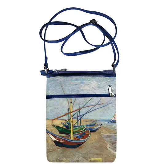Van Gogh Fishing Boats Hipster Bag