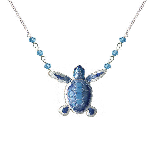 Flatback Hatchling Sea Turtle Necklace