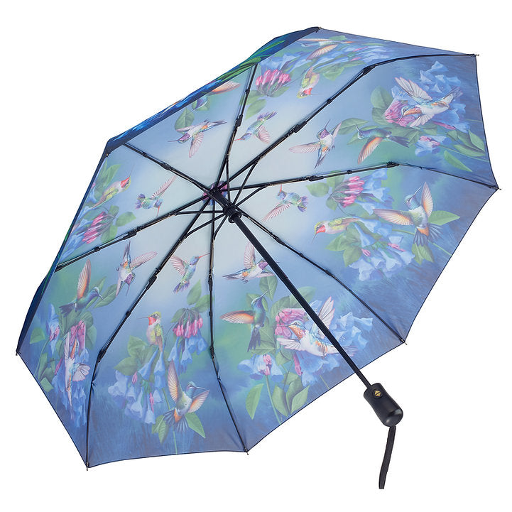 Hummingbird Folding Art Umbrella