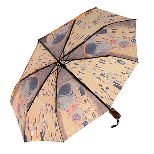 Klimt The Kiss Folding Art Umbrella