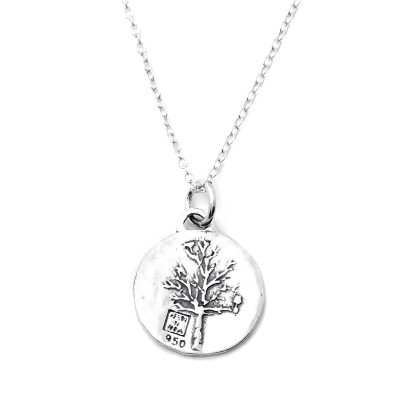 Inspirational Sterling Silver Tree of Life Necklace