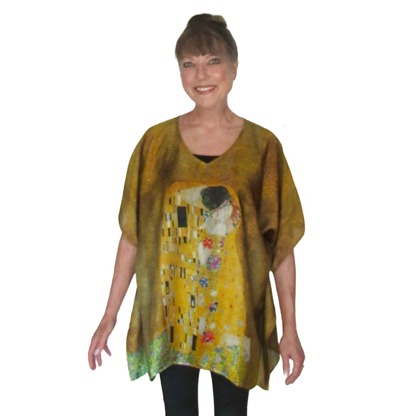 Klimt The Kiss Popover Fine Art Popover Top or Scarf