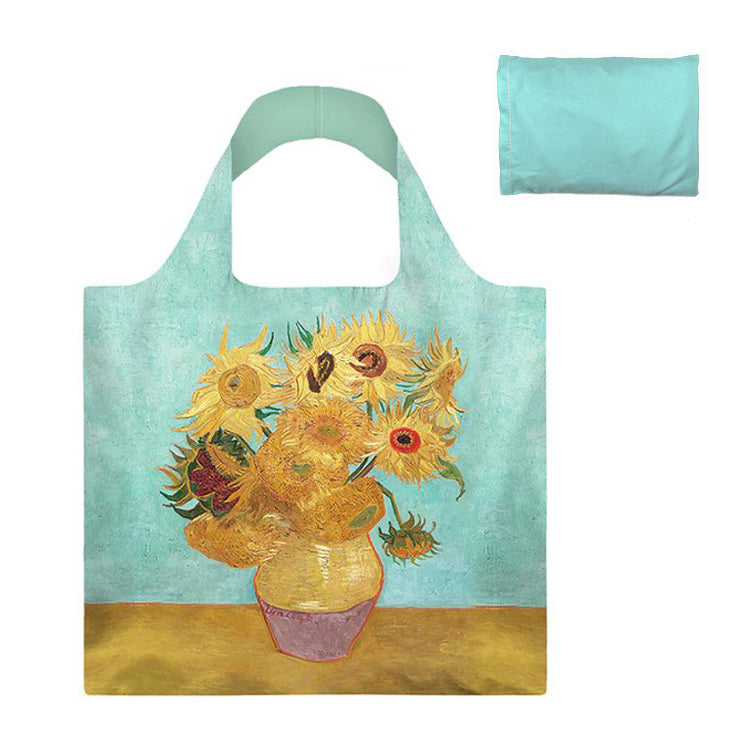 Van Gogh Sunflowers Shopping Tote
