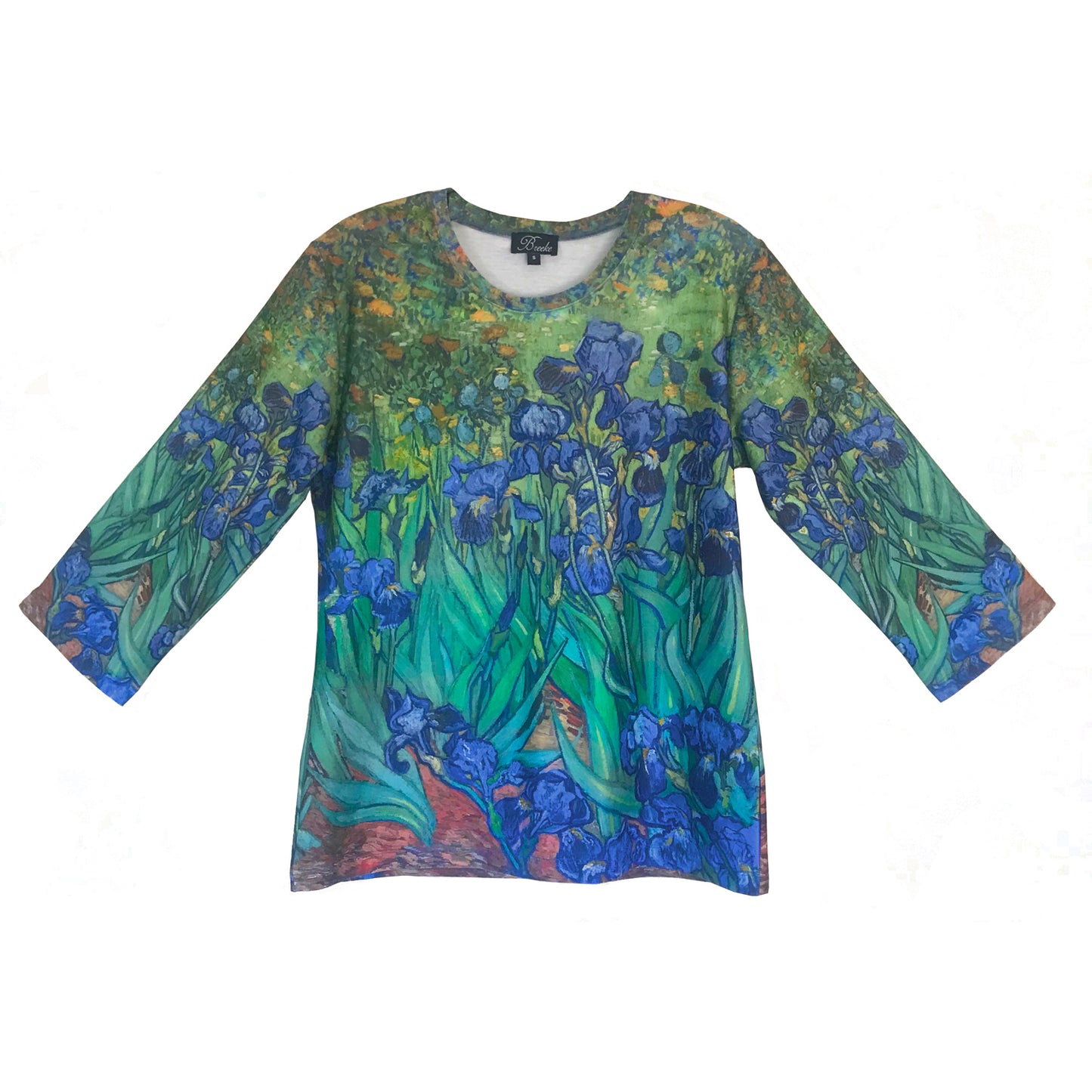 Van Gogh Irises Art Shirt