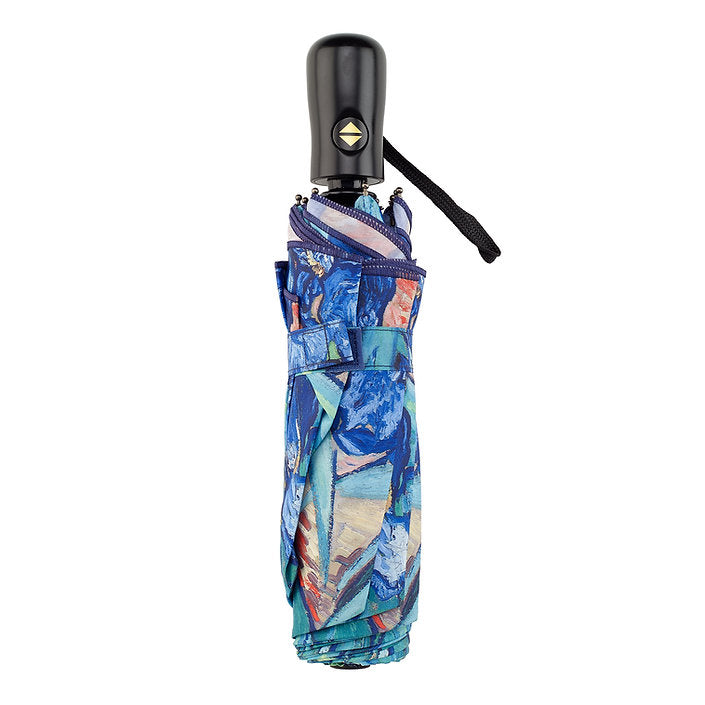 Van Gogh Irises Folding Art Umbrella
