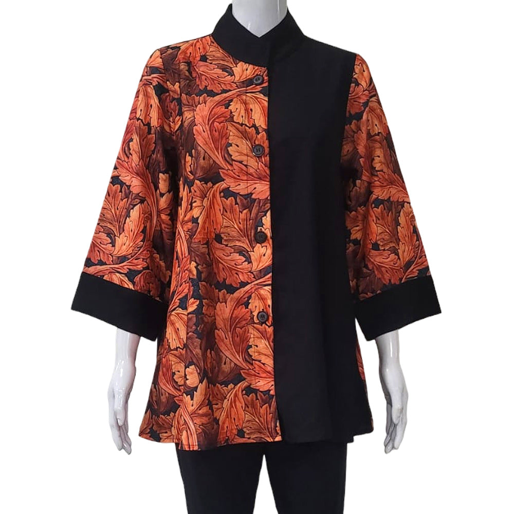 William Morris Red Leaves Swing Art Top
