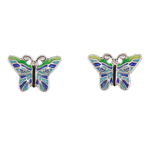 Tropical Butterfly Post Earrings