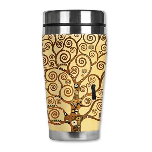 Klimt Tree of Life Travel Art Mug