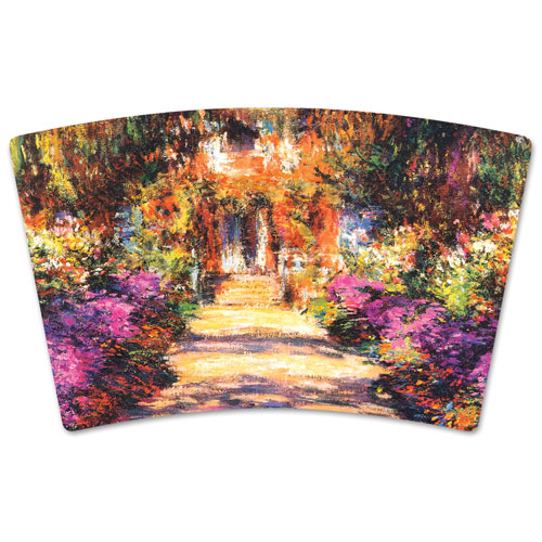 Monet Garden Travel Mug Full Image