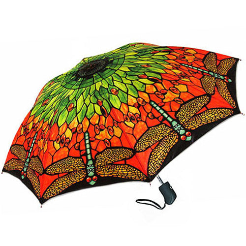 Tiffany Dragonfly Folding Umbrella