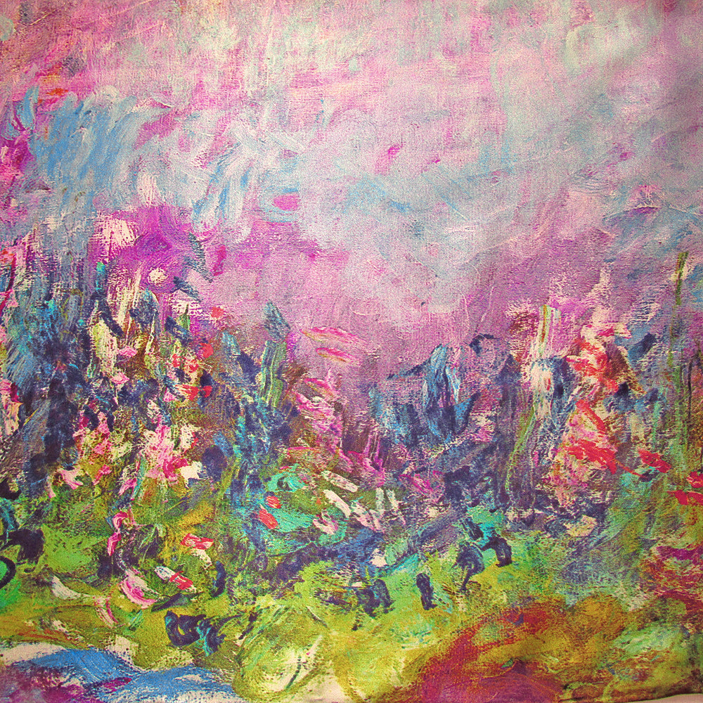 Detail of Abstract Painting Scarf