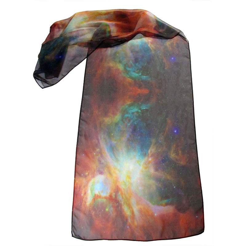 Full view of Hubble Art Scarf