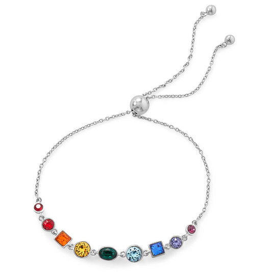 Rainbow Colors Artist Bolo Bracelet