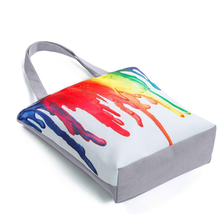 Flat Bottom of Artist Tote Bag