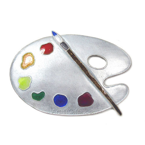 Matching Paint Palette Pin - Sold Separately