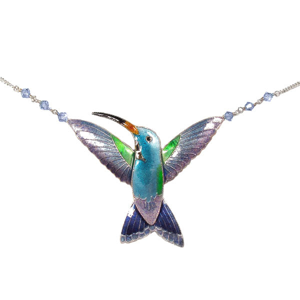 Broad-Billed Hummingbird Necklace