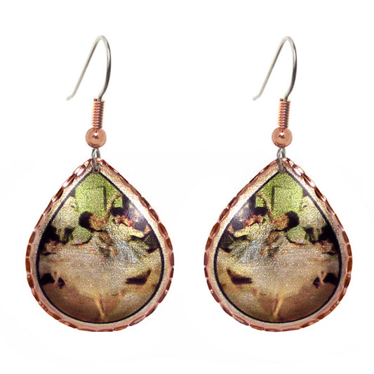 Degas The Dance Class Art Earrings