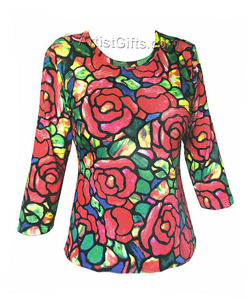 Tiffany Roses Art Shirt