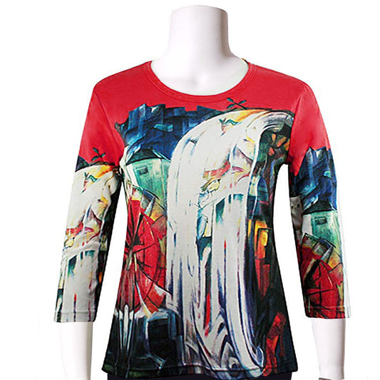 Franz Marc Bewitched Mill Art Shirt
