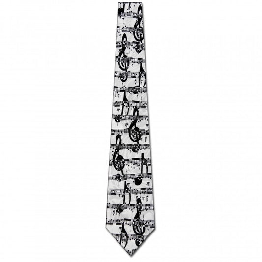 Music Notes Necktie
