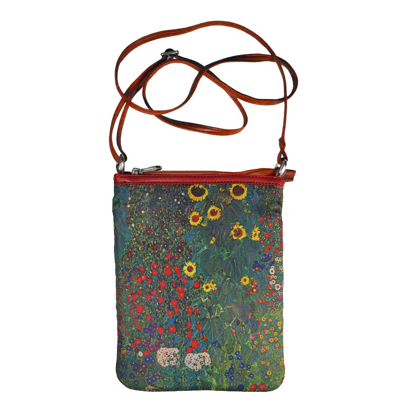 Klimt Flower Garden Art Hipster Bag