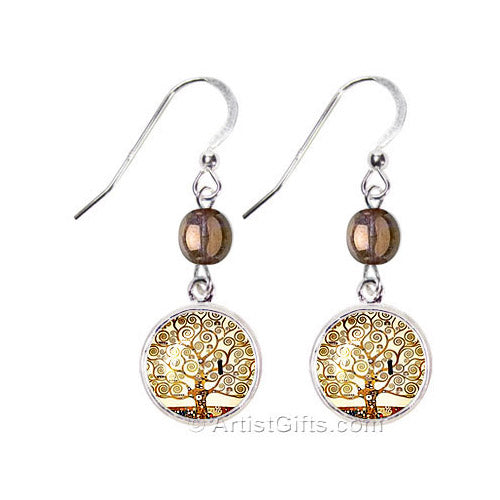 Matching Klimt Tree of Life Earrings - Sold Separately 