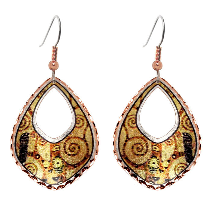 Klimt Tree of Life Earrings