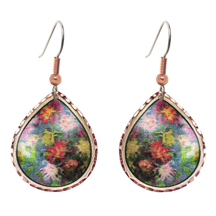 Monet Chrysanthemum Earrings - Sold Separately