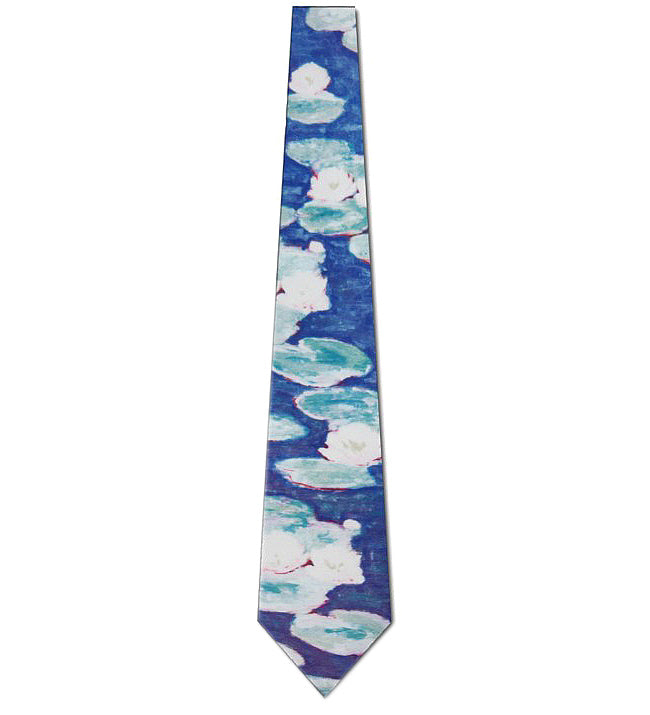 Monet Water Lilies Art Necktie