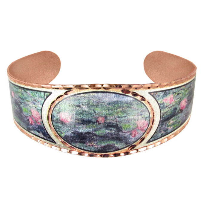 Monet Water Lilies Focal Bracelet