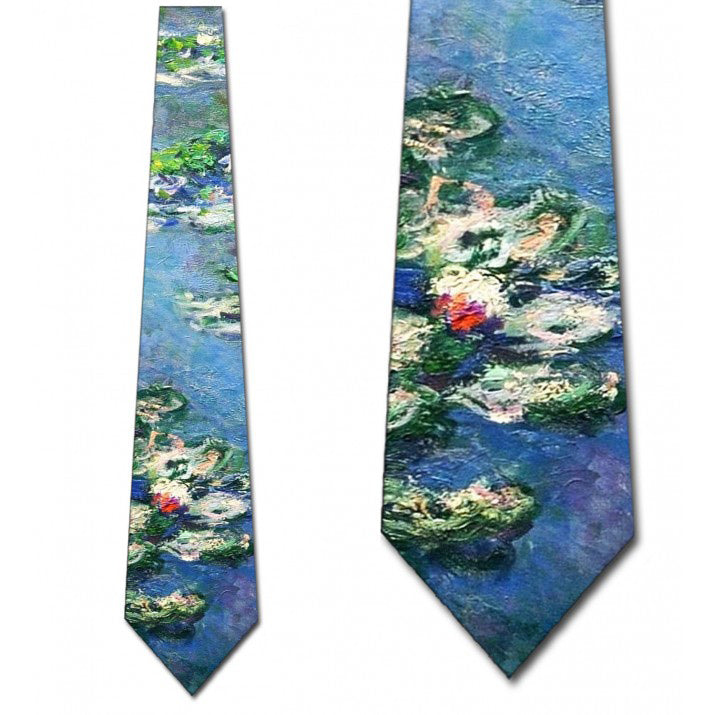 Monet Water Lilies Necktie - 1906