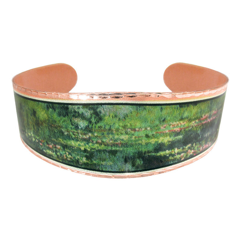 Monet Water Lilies Limited Edition Long Earrings