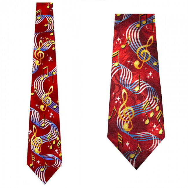 Rhapsody Music Necktie