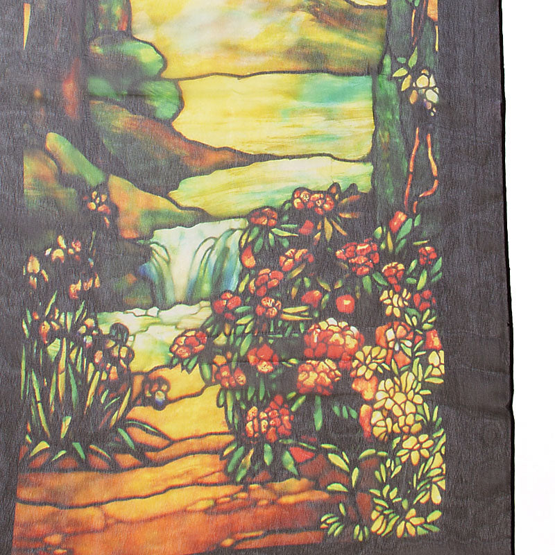 Closeup View of Tiffany Art Scarf
