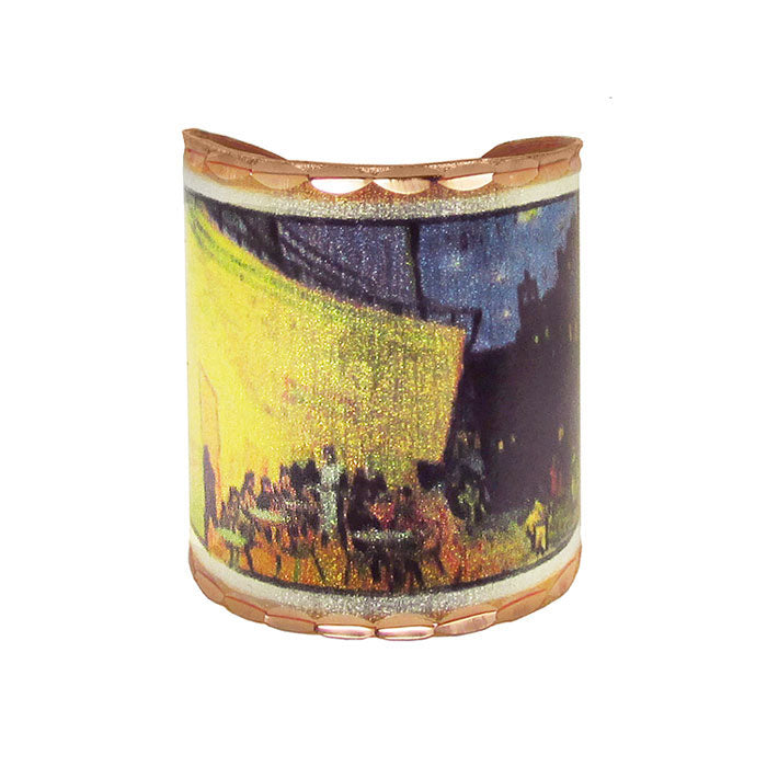 Van Gogh Cafe Terrace Scarf Ring - Sold Separately