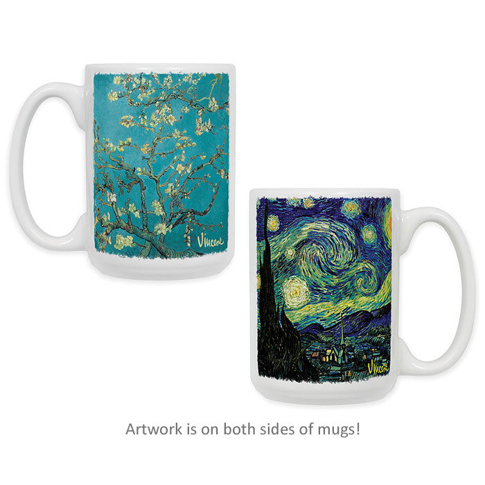 Van Gogh Art Coffee Mug Gift Set