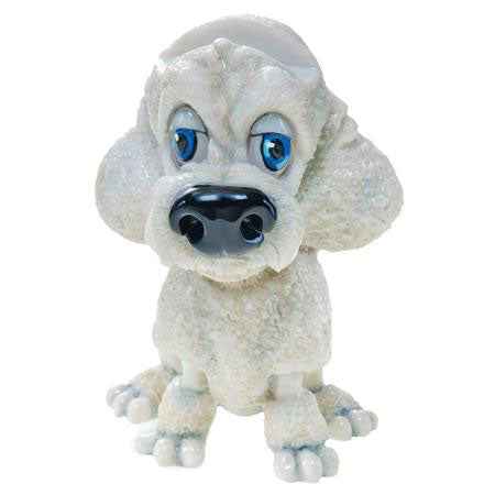 White Poodle Dog Eyeglass Stand