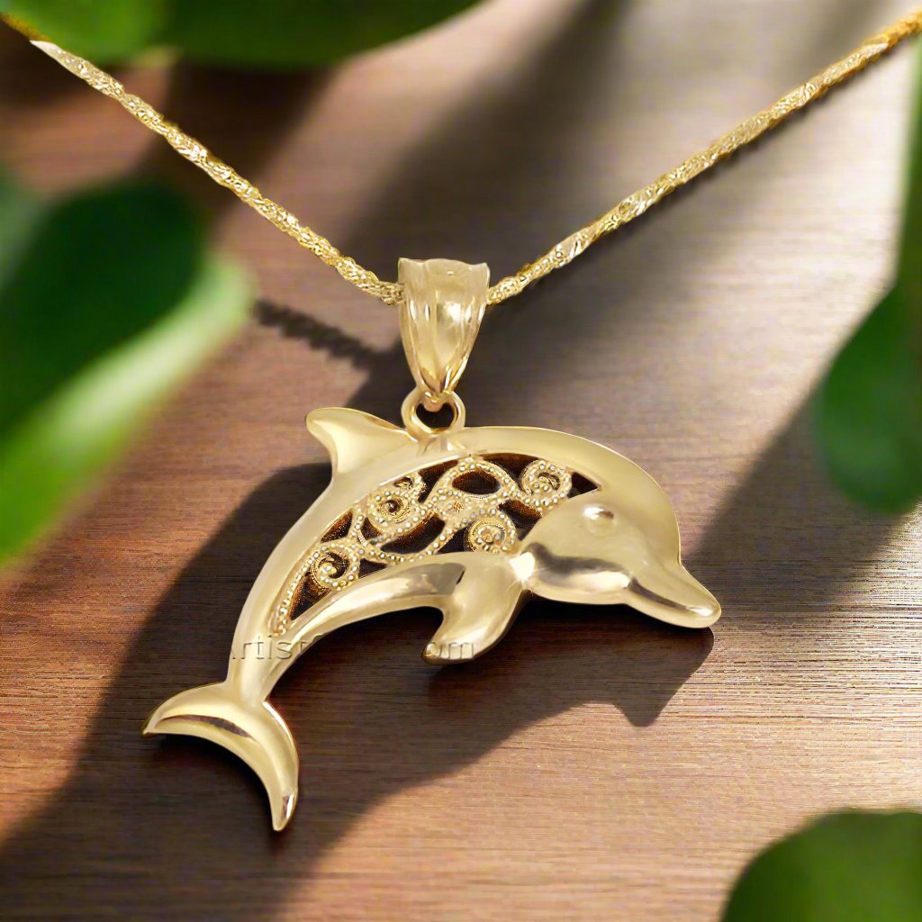 See our whale and dolphin jewerly styles.