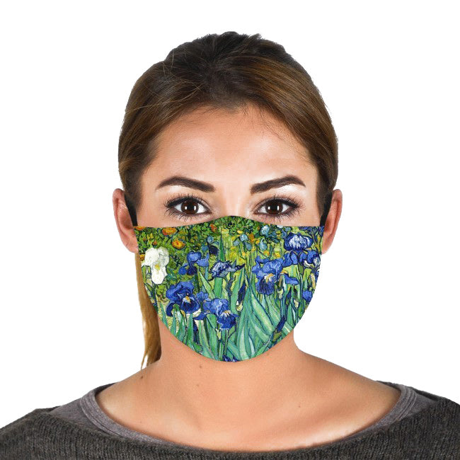 Shop our reusable art facemasks.