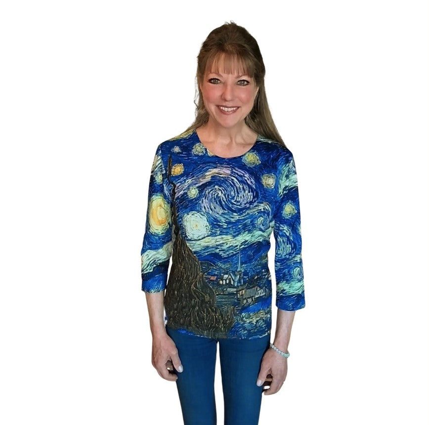 Shop our delightful selection of art shirts featuring the work of master artists.