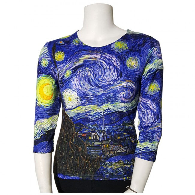 Shop our delightful selection of art shirts featuring the work of master artists.