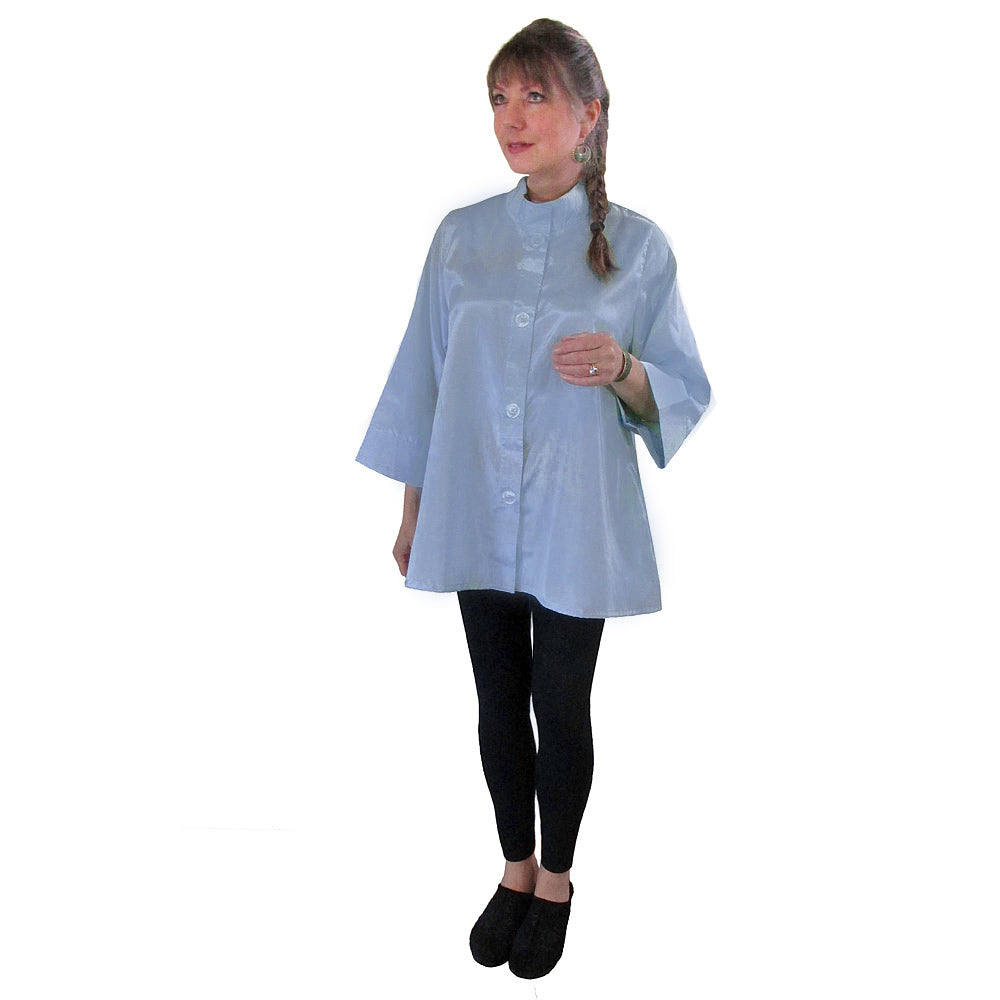 X - Reversible Sky Blue/Light Blue Swing Top - Clearance